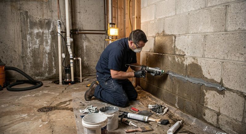 Basement Seepage Repair in Fort Wayne, IN