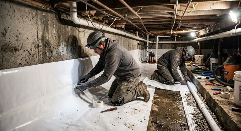 Concrete Waterproofing in Greenville, SC